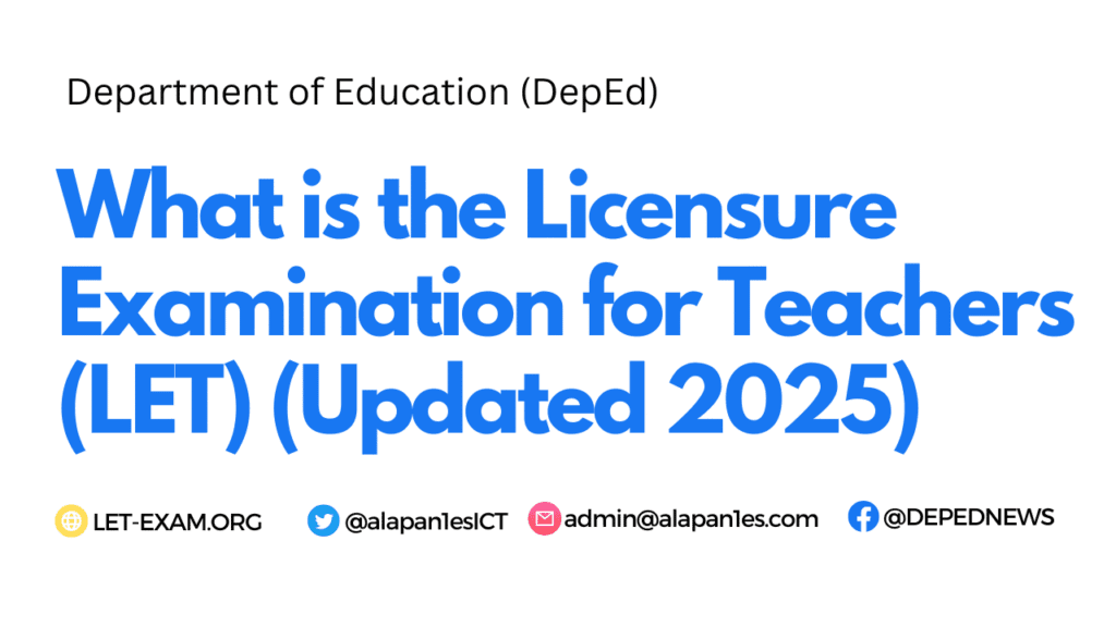Licensure Examination for Teachers